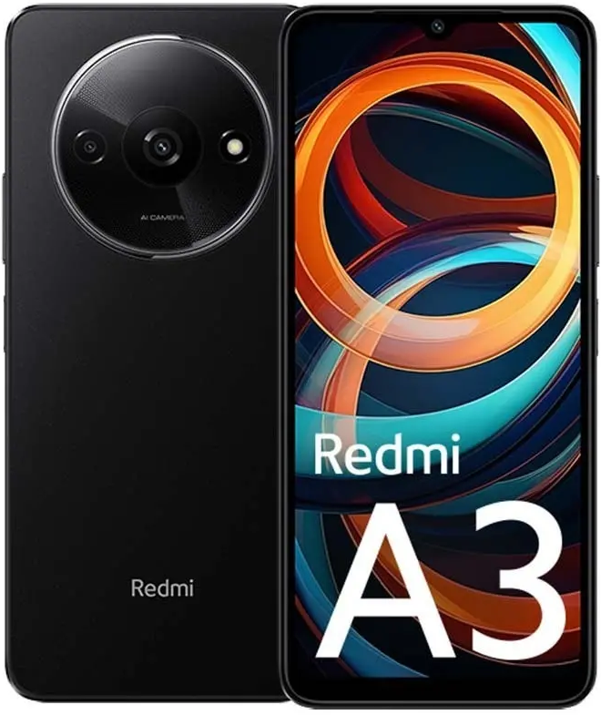 XIAOMI Redmi A3 3+64GB 4G Midnight Black